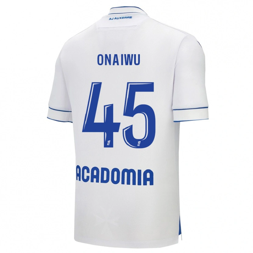 Danxen Herren Ado Onaiwu #45 Weiß Blau Heimtrikot Trikot 2025/26 T-Shirt Österreich