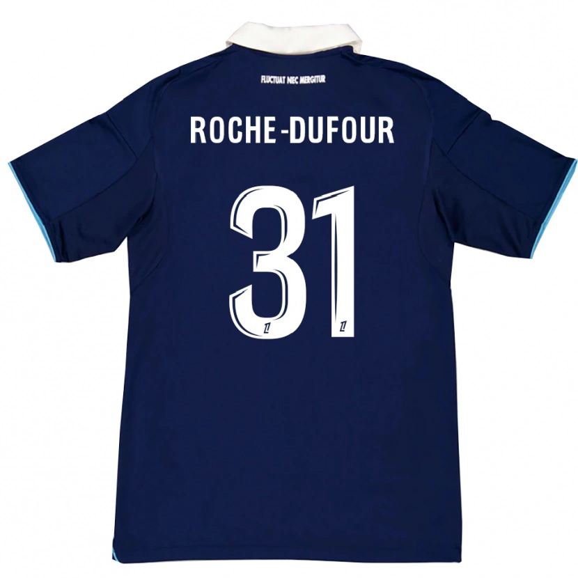 Danxen Herren Kenza Roche Dufour #31 Dunkelblau Weiß Heimtrikot Trikot 2025/26 T-Shirt Österreich