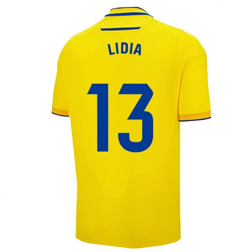 Danxen Herren Lidia Rincón García #13 Gelb Marine Heimtrikot Trikot 2025/26 T-Shirt Österreich