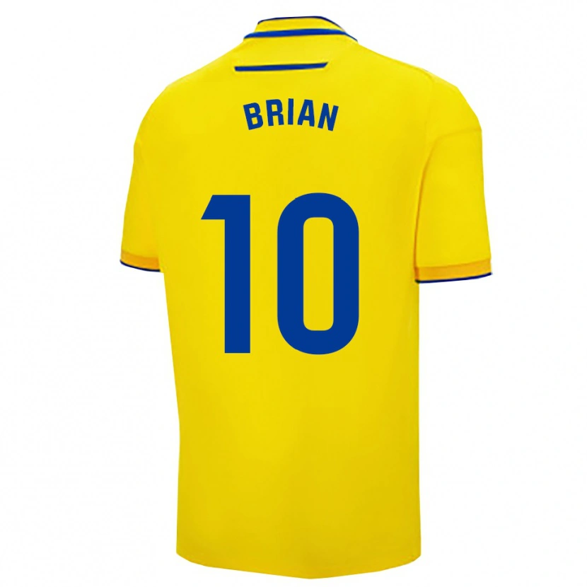 Danxen Herren Brian Ocampo #10 Gelb Marine Heimtrikot Trikot 2025/26 T-Shirt Österreich
