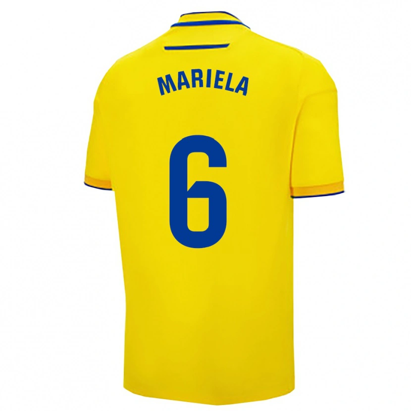 Danxen Herren Mariela Sánchez Sánchez #6 Gelb Marine Heimtrikot Trikot 2025/26 T-Shirt Österreich