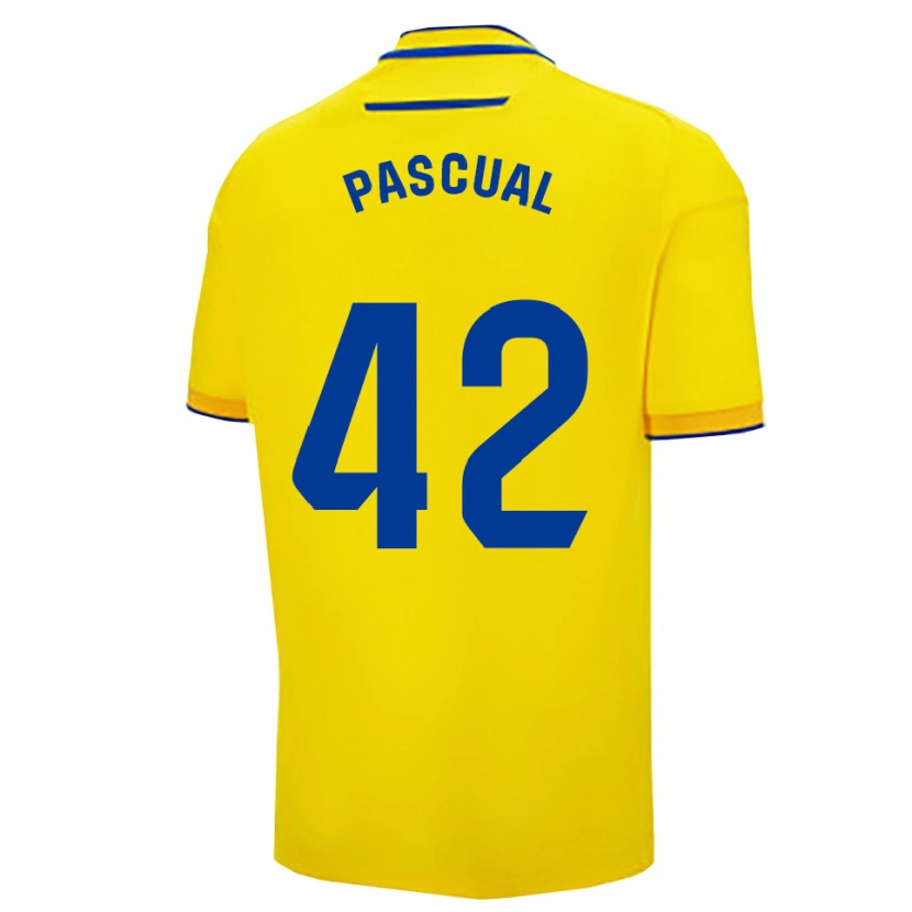 Danxen Herren García Pascual #42 Gelb Marine Heimtrikot Trikot 2025/26 T-Shirt Österreich