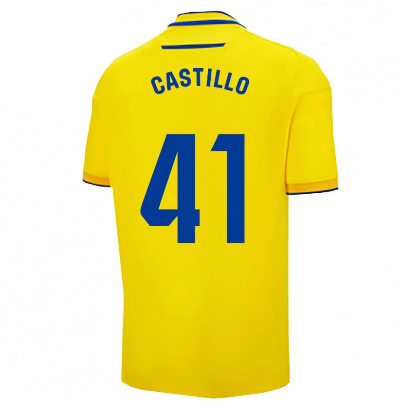 Danxen Herren Francis Castillo #41 Gelb Marine Heimtrikot Trikot 2025/26 T-Shirt Österreich