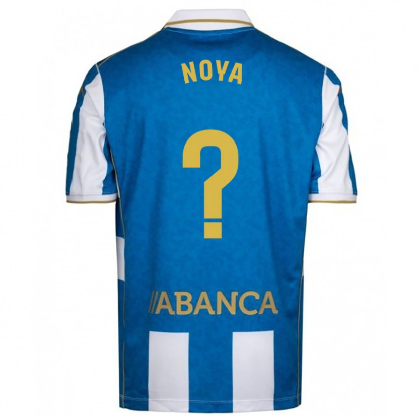 Danxen Herren Román Noya #0 Weiß Blau Heimtrikot Trikot 2025/26 T-Shirt Österreich
