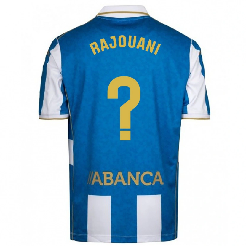 Danxen Herren Ayman Rajouani #0 Weiß Blau Heimtrikot Trikot 2025/26 T-Shirt Österreich