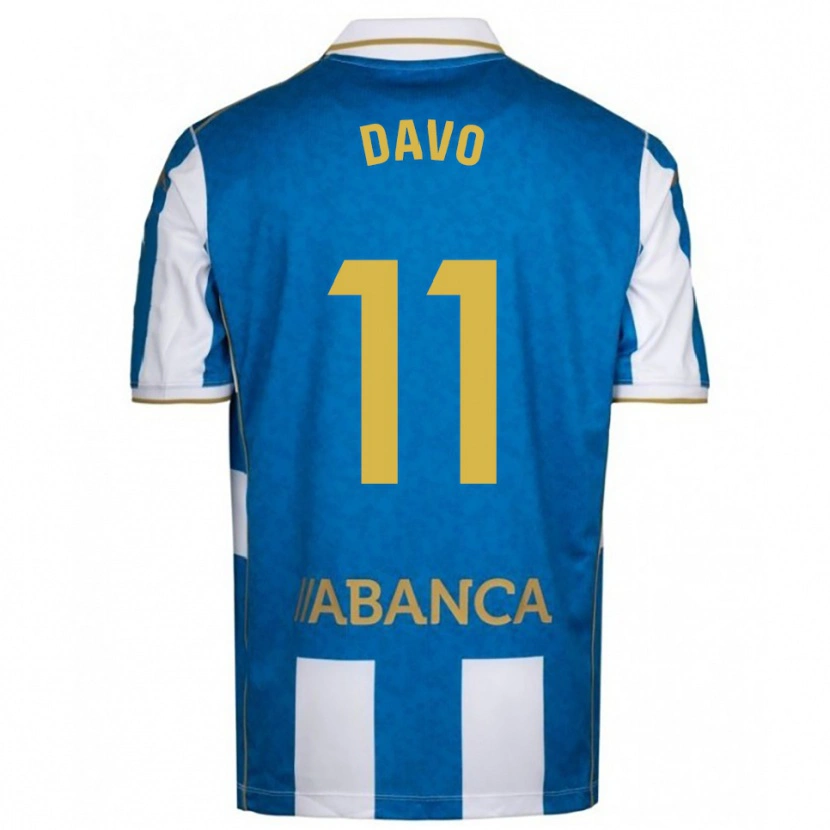 Danxen Herren Davo #11 Weiß Blau Heimtrikot Trikot 2025/26 T-Shirt Österreich