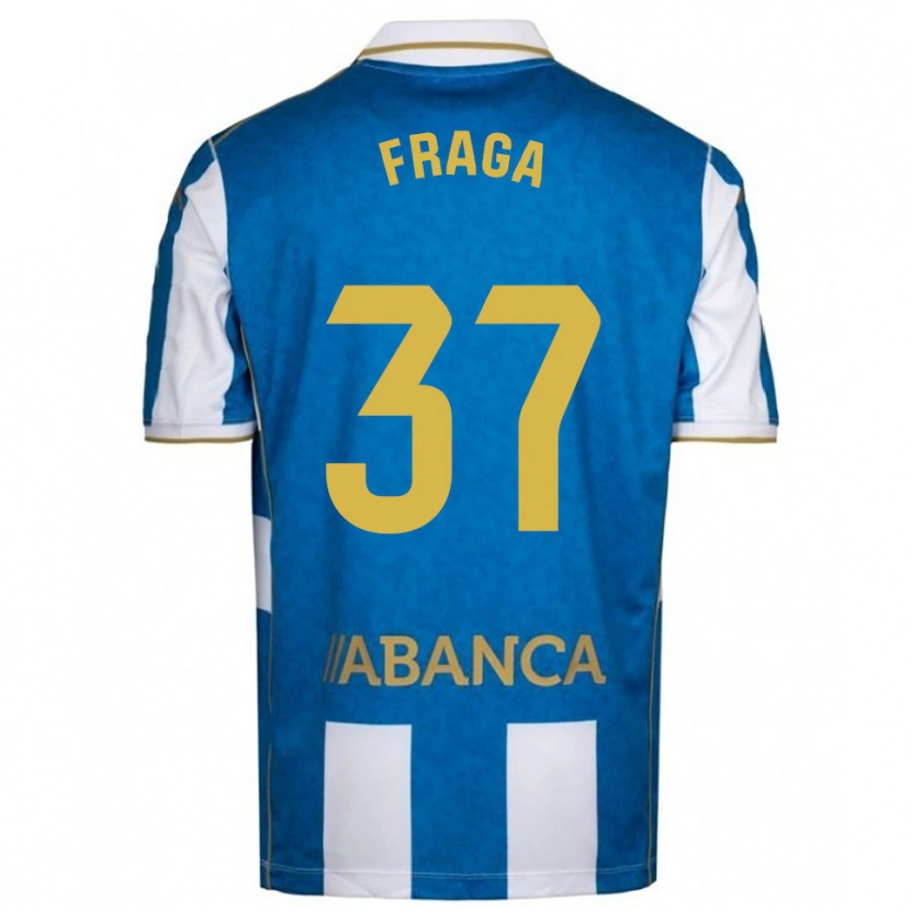 Danxen Herren Álvaro Fraga #37 Weiß Blau Heimtrikot Trikot 2025/26 T-Shirt Österreich