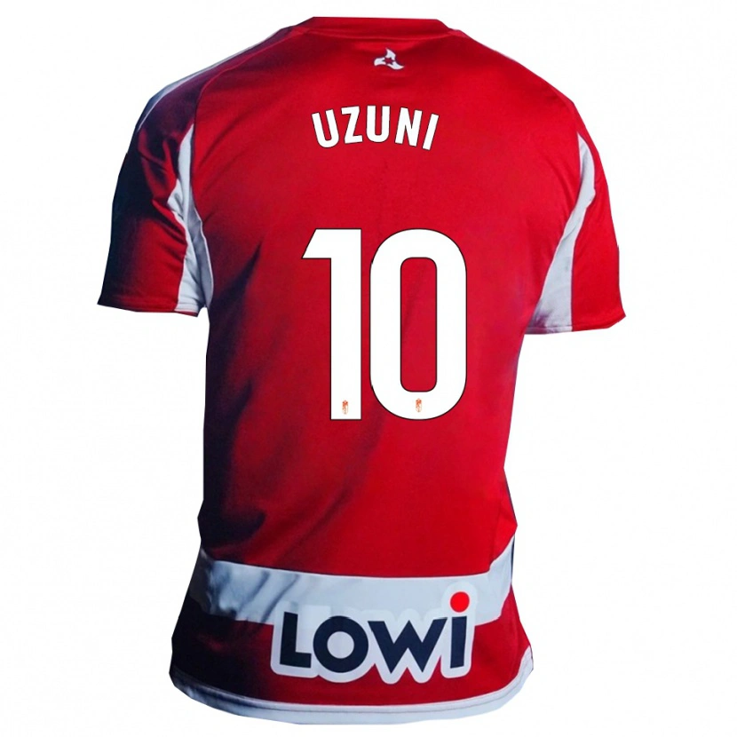 Danxen Herren Myrto Uzuni #10 Rot Weiß Heimtrikot Trikot 2025/26 T-Shirt Österreich