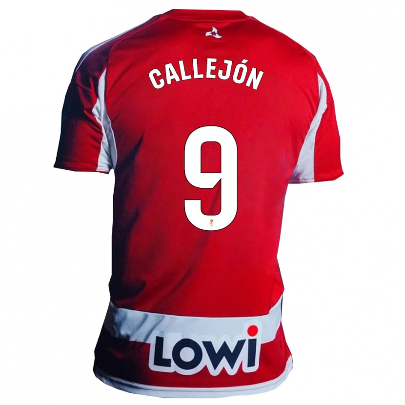 Danxen Herren Jose Callejon #9 Rot Weiß Heimtrikot Trikot 2025/26 T-Shirt Österreich