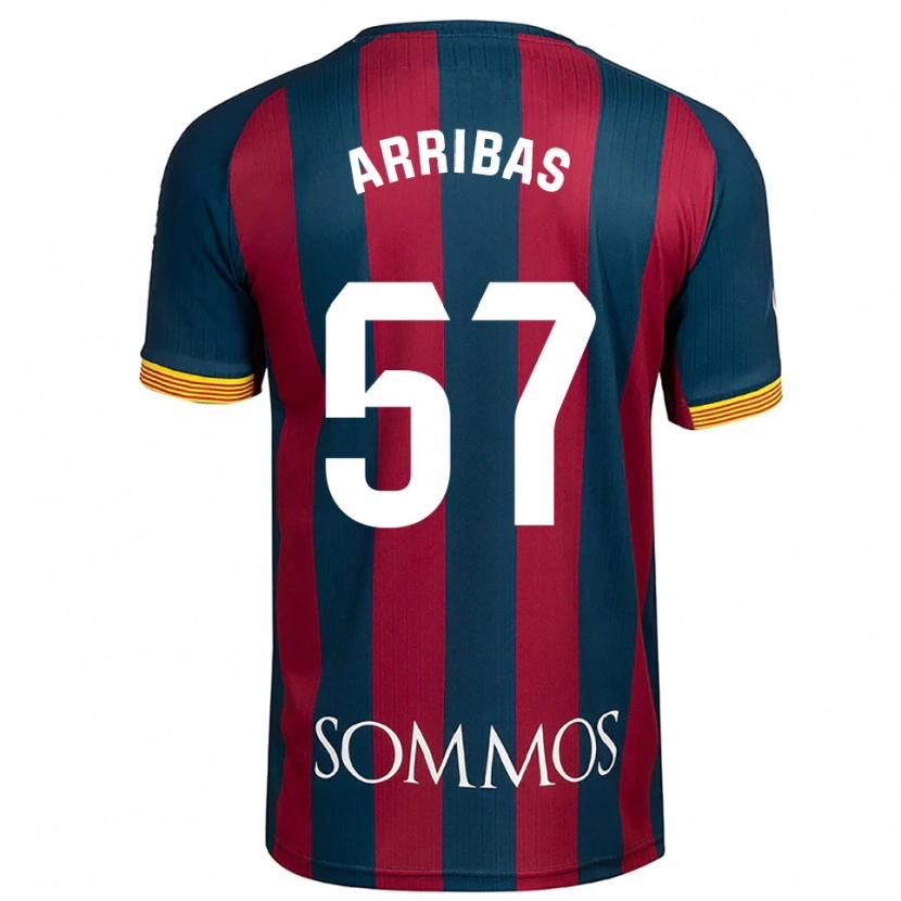 Danxen Herren Sergio Arribas #57 Marineblau Rot Heimtrikot Trikot 2025/26 T-Shirt Österreich