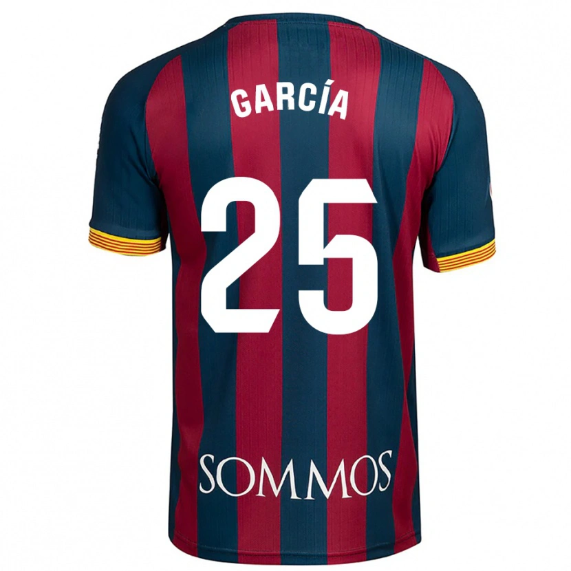 Danxen Herren Jaime García #25 Marineblau Rot Heimtrikot Trikot 2025/26 T-Shirt Österreich
