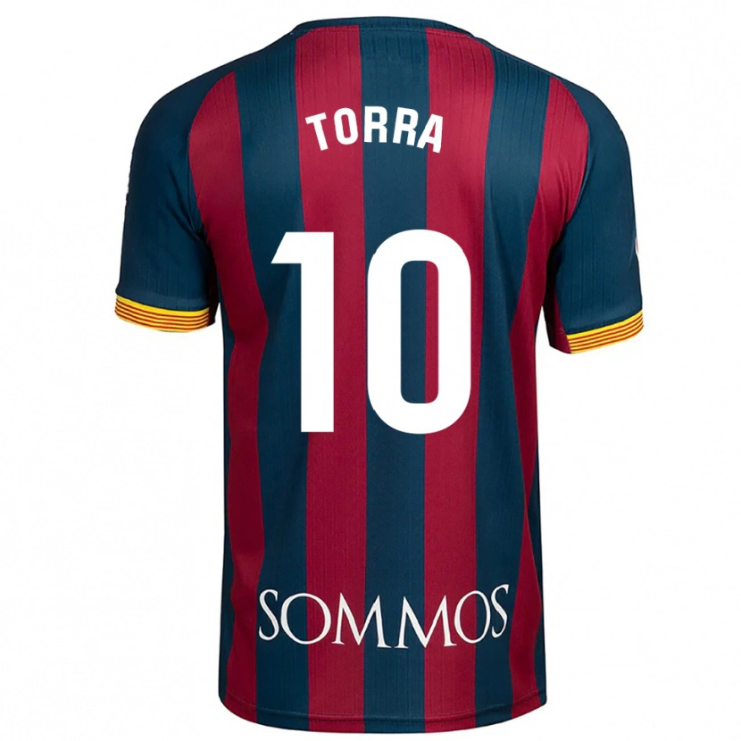 Danxen Herren Marc Torra #10 Marineblau Rot Heimtrikot Trikot 2025/26 T-Shirt Österreich
