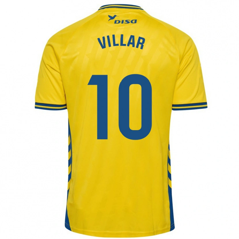 Danxen Herren Andy Villar #10 Gelb Blau Heimtrikot Trikot 2025/26 T-Shirt Österreich