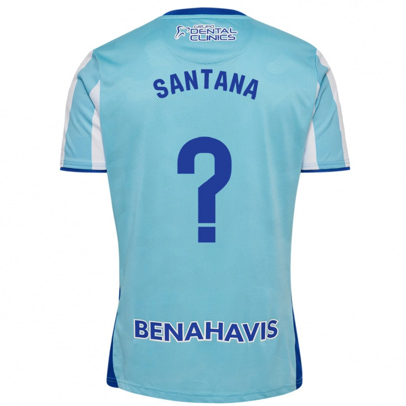 Danxen Herren Vinícius Santana #0 Himmelblau Weiß Heimtrikot Trikot 2025/26 T-Shirt Österreich