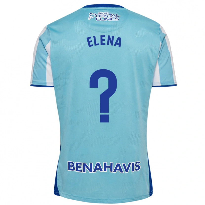 Danxen Herren Elena Martínez Pérez #0 Himmelblau Weiß Heimtrikot Trikot 2025/26 T-Shirt Österreich