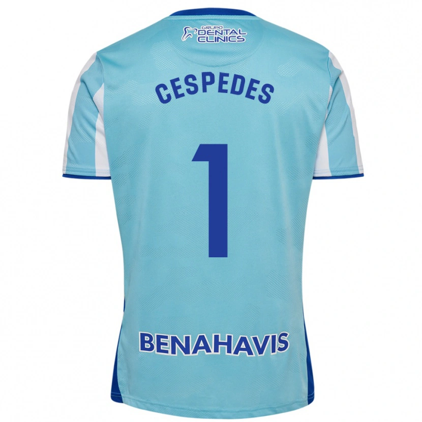 Danxen Herren Andrés Céspedes #1 Himmelblau Weiß Heimtrikot Trikot 2025/26 T-Shirt Österreich