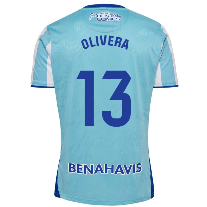 Danxen Herren Fernando Olivera #13 Himmelblau Weiß Heimtrikot Trikot 2025/26 T-Shirt Österreich