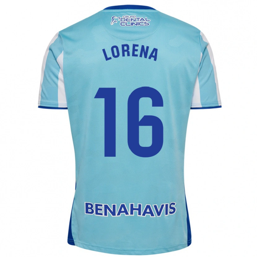 Danxen Herren Lorena Herrera De Miguel #16 Himmelblau Weiß Heimtrikot Trikot 2025/26 T-Shirt Österreich