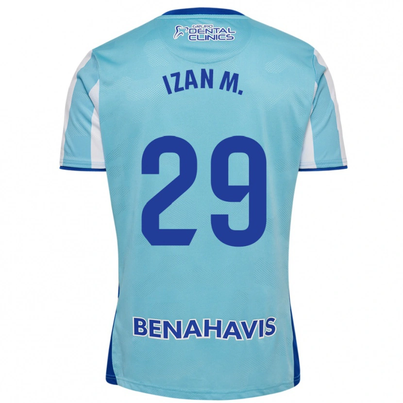 Danxen Herren Izan Merino #29 Himmelblau Weiß Heimtrikot Trikot 2025/26 T-Shirt Österreich