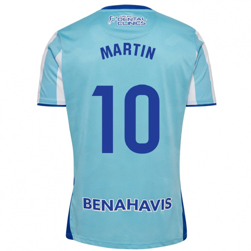 Danxen Herren Jesús Martín #10 Himmelblau Weiß Heimtrikot Trikot 2025/26 T-Shirt Österreich