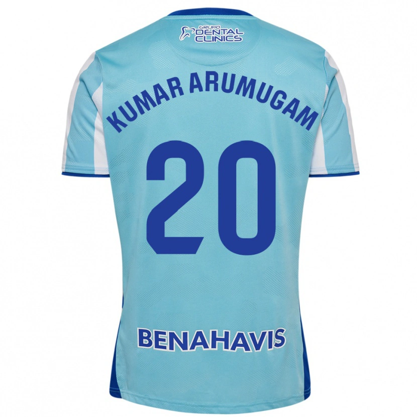 Danxen Herren Suk Kumar Arumugam #20 Himmelblau Weiß Heimtrikot Trikot 2025/26 T-Shirt Österreich
