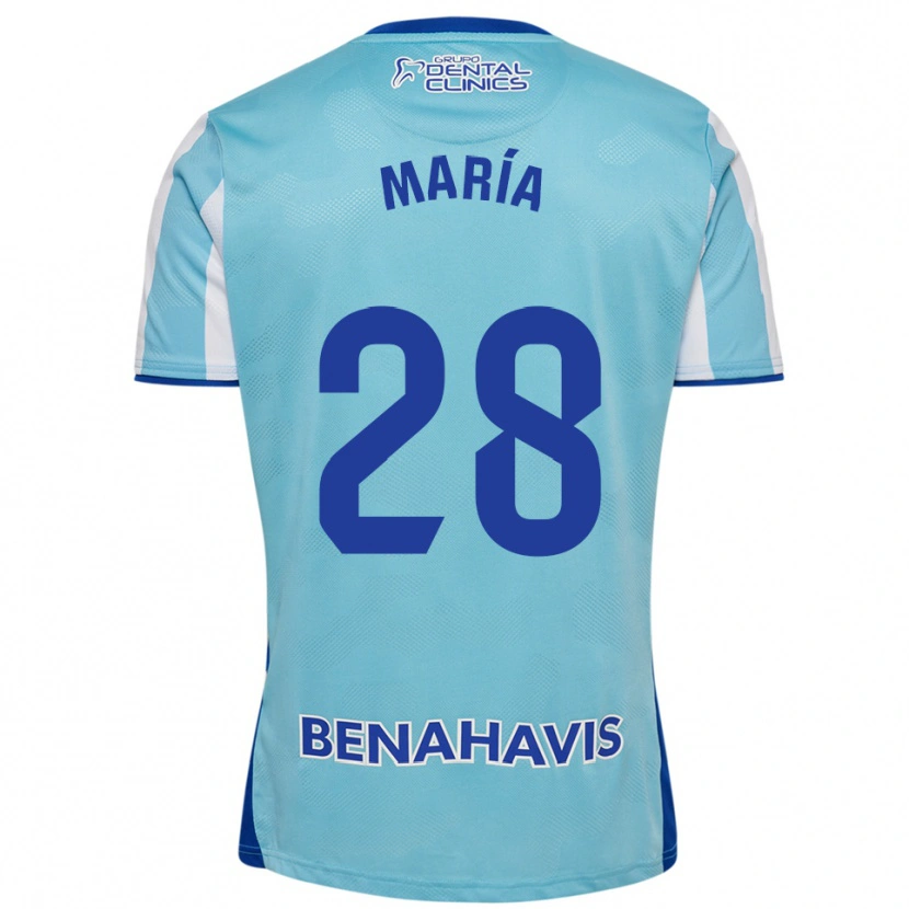 Danxen Herren María Albacete Pato #28 Himmelblau Weiß Heimtrikot Trikot 2025/26 T-Shirt Österreich