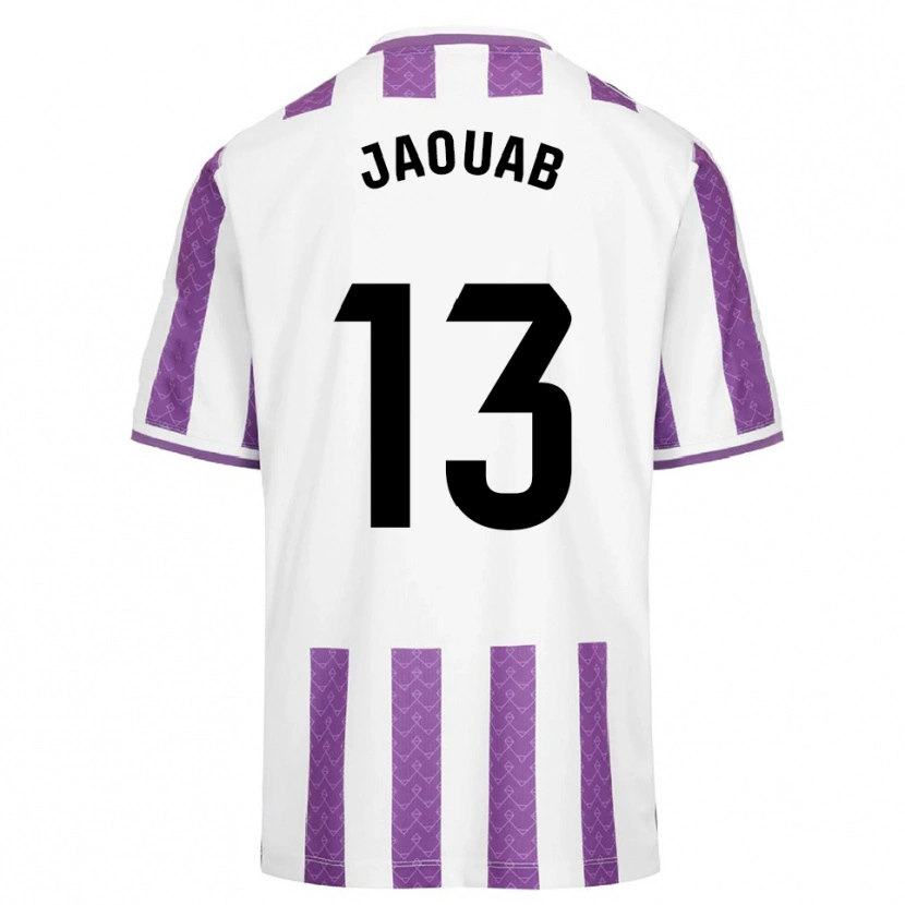 Danxen Herren Mohamed Jaouab #13 Lila Weiß Heimtrikot Trikot 2025/26 T-Shirt Österreich