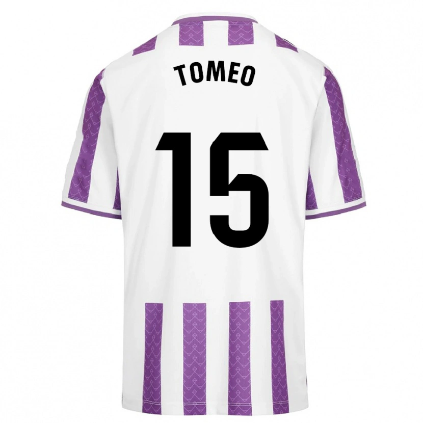 Danxen Herren Pablo Tomeo #15 Lila Weiß Heimtrikot Trikot 2025/26 T-Shirt Österreich