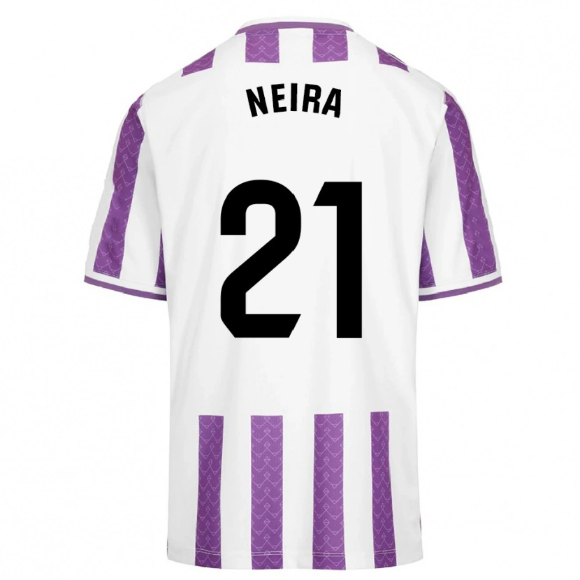 Danxen Herren Sergio Neira #21 Lila Weiß Heimtrikot Trikot 2025/26 T-Shirt Österreich