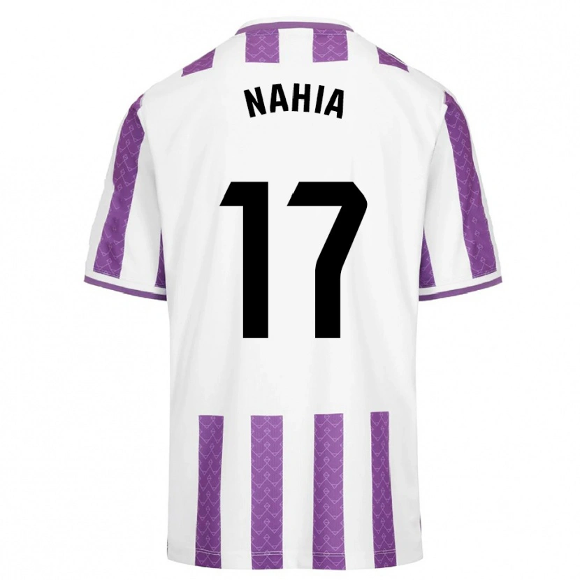 Danxen Herren Nahia Pastor Calvo #17 Lila Weiß Heimtrikot Trikot 2025/26 T-Shirt Österreich