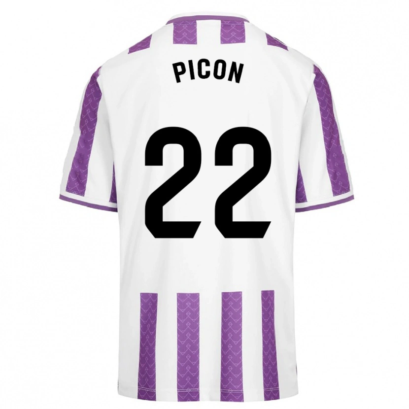 Danxen Herren Pablo Picón #22 Lila Weiß Heimtrikot Trikot 2025/26 T-Shirt Österreich