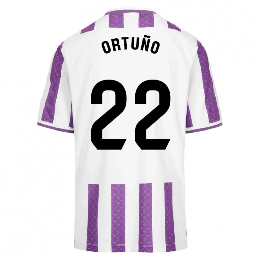 Danxen Herren Fran Ortuño #22 Lila Weiß Heimtrikot Trikot 2025/26 T-Shirt Österreich