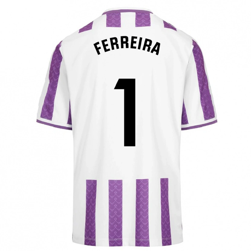 Danxen Herren Andre Ferreira #1 Lila Weiß Heimtrikot Trikot 2025/26 T-Shirt Österreich