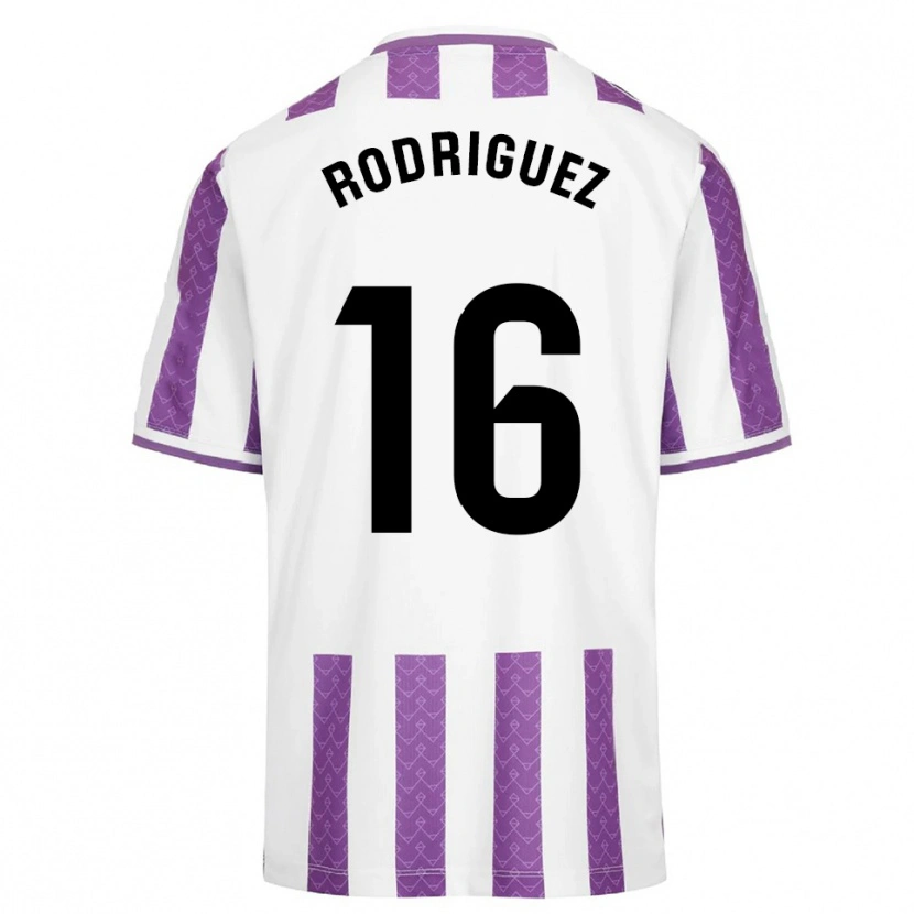 Danxen Herren Gabriel Rodríguez #16 Lila Weiß Heimtrikot Trikot 2025/26 T-Shirt Österreich