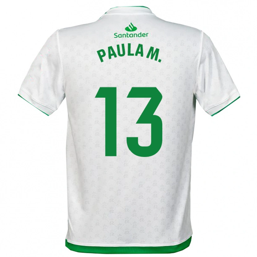 Danxen Herren Paula Muñoz Álvarez #13 Grün Weiß Heimtrikot Trikot 2025/26 T-Shirt Österreich