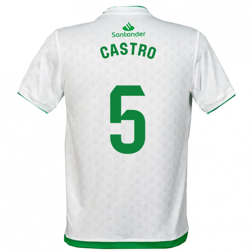Danxen Herren Javi Castro #5 Grün Weiß Heimtrikot Trikot 2025/26 T-Shirt Österreich