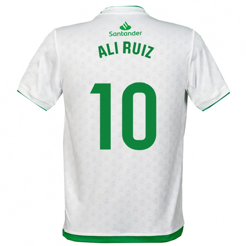 Danxen Herren Alicia Ruiz Pascua #10 Grün Weiß Heimtrikot Trikot 2025/26 T-Shirt Österreich