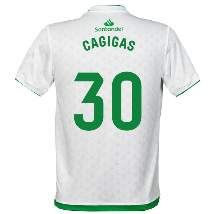 Danxen Herren Iván Cagigas #30 Grün Weiß Heimtrikot Trikot 2025/26 T-Shirt Österreich