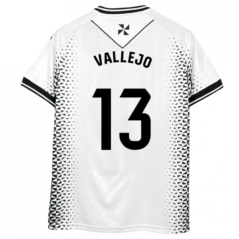Danxen Herren Guillermo Vallejo #13 Weiß Schwarz Heimtrikot Trikot 2025/26 T-Shirt Österreich
