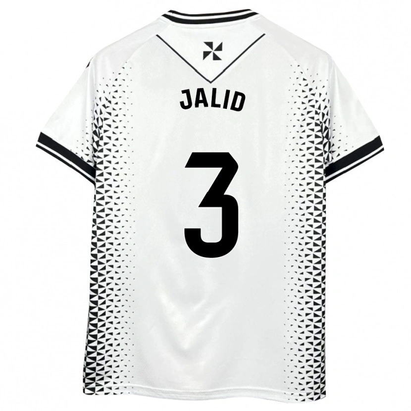 Danxen Herren Jalid #3 Weiß Schwarz Heimtrikot Trikot 2025/26 T-Shirt Österreich