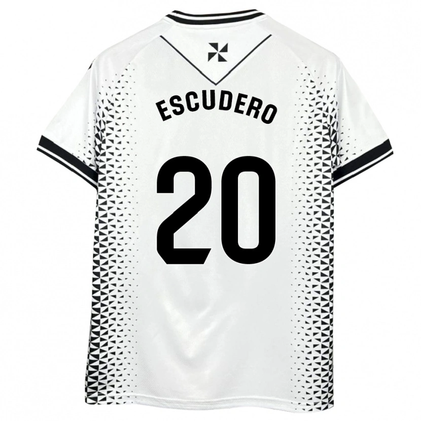 Danxen Herren Andy Escudero #20 Weiß Schwarz Heimtrikot Trikot 2025/26 T-Shirt Österreich