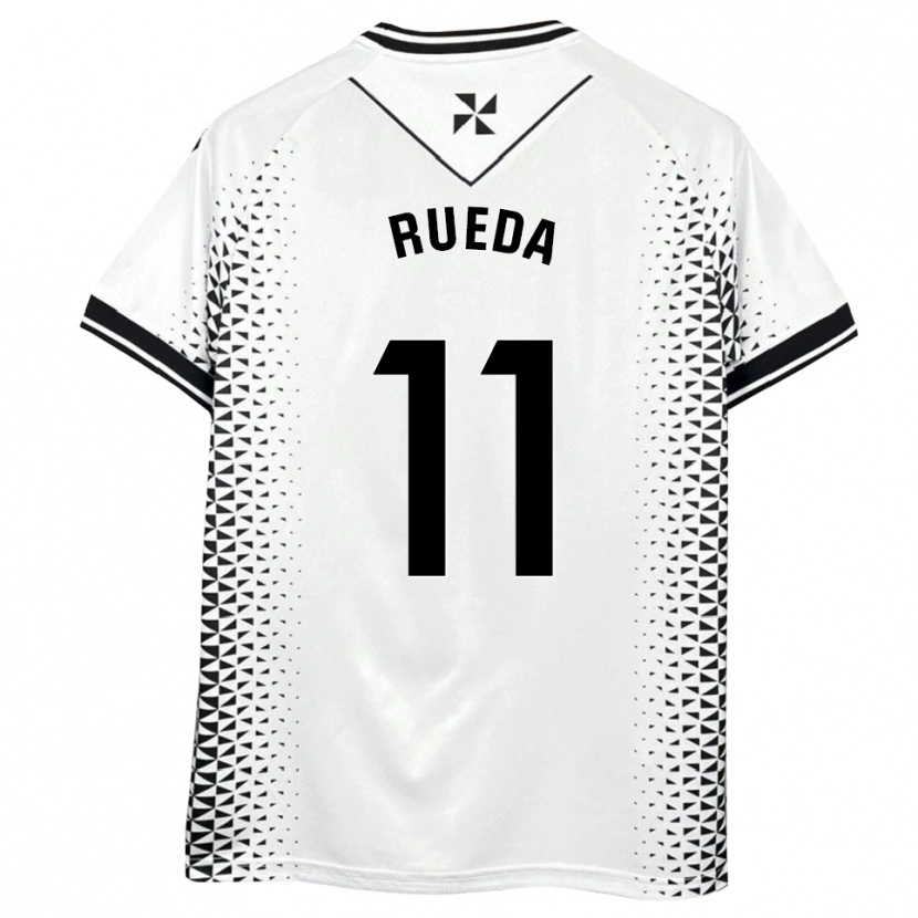 Danxen Herren Adri Rueda #11 Weiß Schwarz Heimtrikot Trikot 2025/26 T-Shirt Österreich