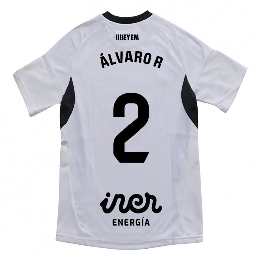 Danxen Herren Álvaro Rodríguez #2 Weiß Lila Heimtrikot Trikot 2025/26 T-Shirt Österreich