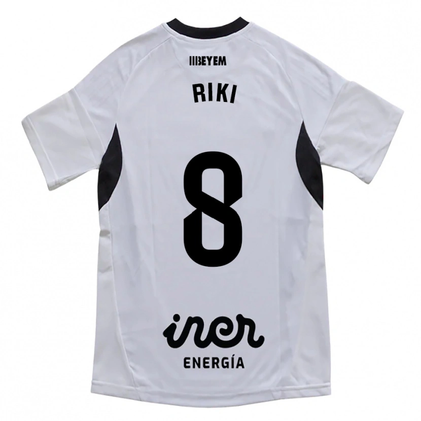 Danxen Herren Riki Rodríguez #8 Weiß Lila Heimtrikot Trikot 2025/26 T-Shirt Österreich