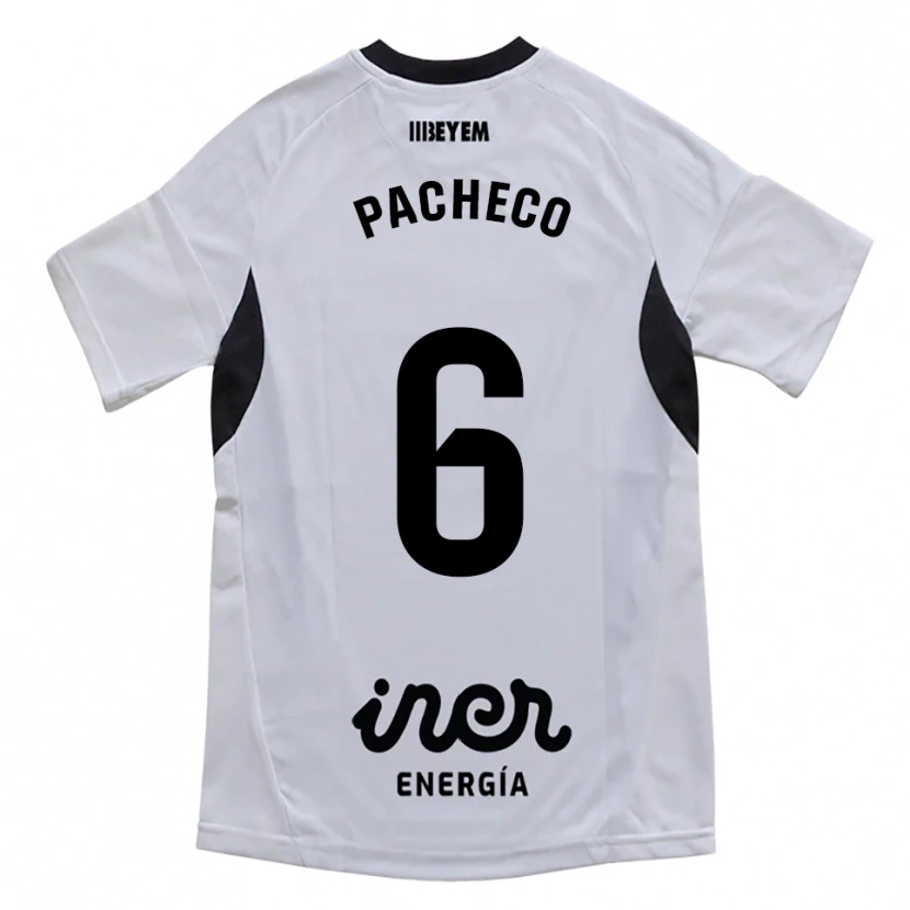 Danxen Herren Antonio Pacheco #6 Weiß Lila Heimtrikot Trikot 2025/26 T-Shirt Österreich