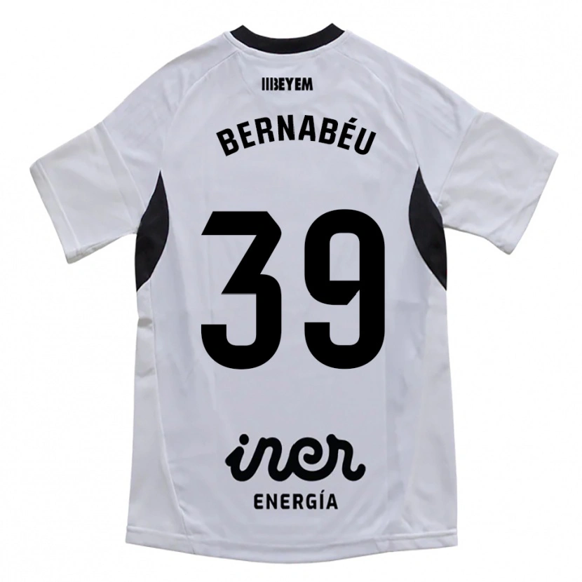 Danxen Herren Dani Bernabéu #39 Weiß Lila Heimtrikot Trikot 2025/26 T-Shirt Österreich