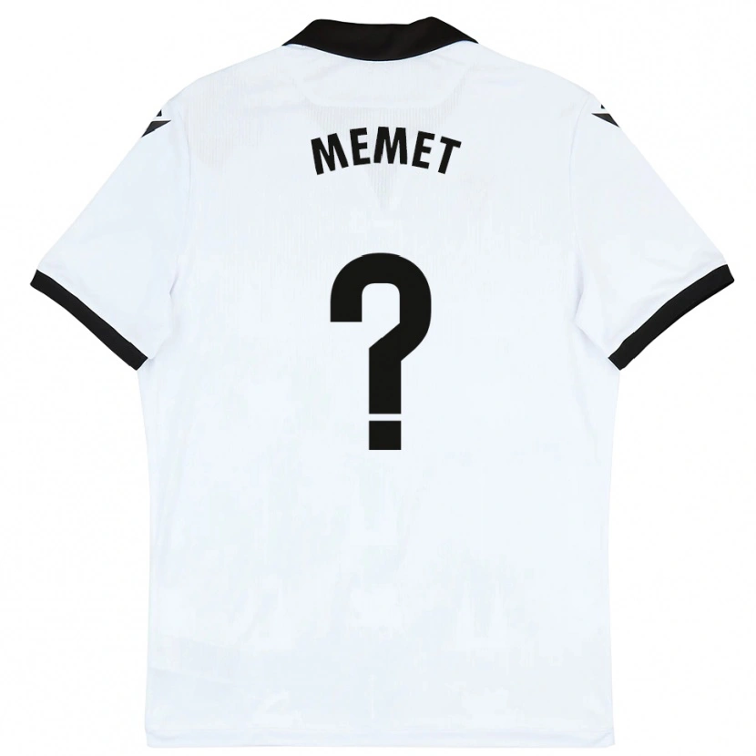 Danxen Herren Pablo Memet #0 Weiß Schwarz Heimtrikot Trikot 2025/26 T-Shirt Österreich