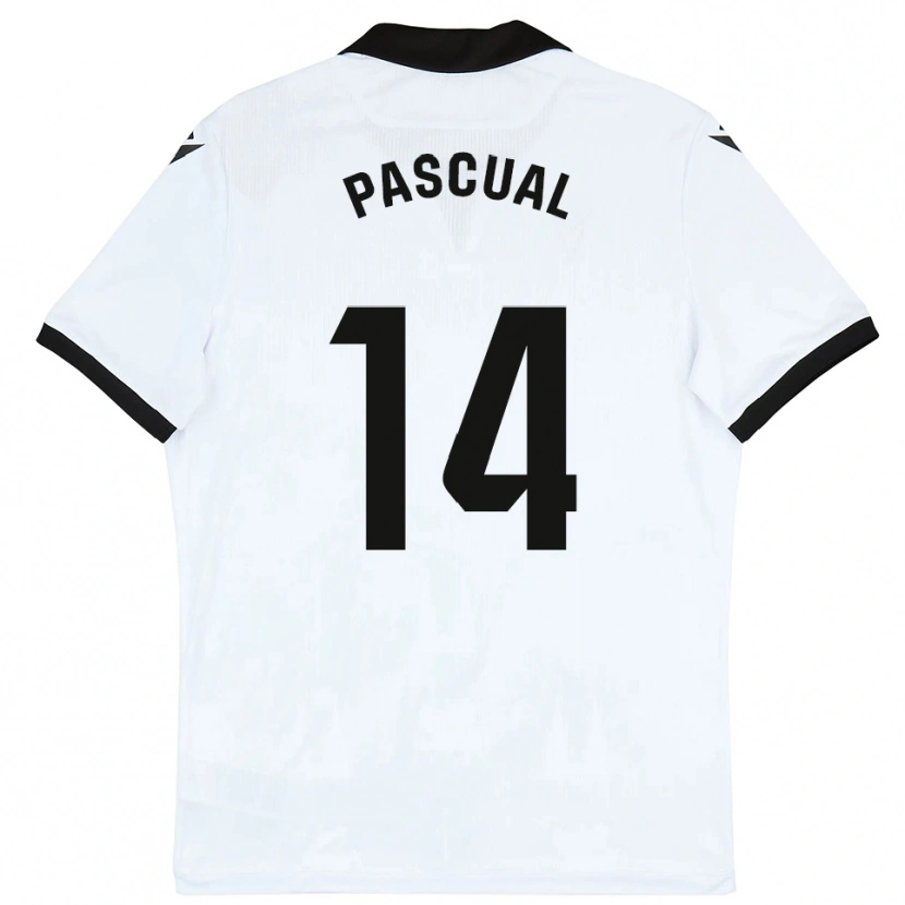 Danxen Herren Hugo Pascual #14 Weiß Schwarz Heimtrikot Trikot 2025/26 T-Shirt Österreich