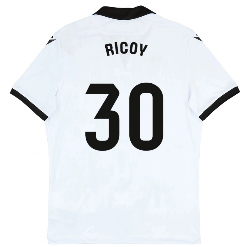 Danxen Herren Lucas Ricoy #30 Weiß Schwarz Heimtrikot Trikot 2025/26 T-Shirt Österreich