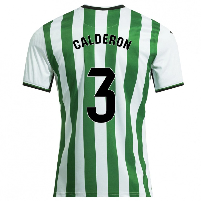 Danxen Herren José Calderón #3 Weiß Grün Heimtrikot Trikot 2025/26 T-Shirt Österreich